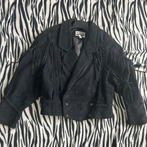 80s Vintage Suede Jacket 🖤
